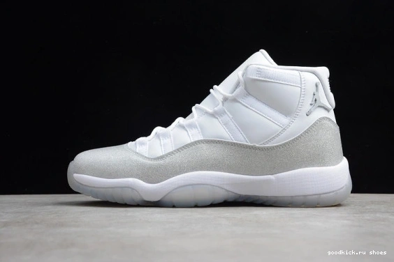 Metallic Jordan Air Grey 11 SilverVast WMNS AR0715-100 White AR0715-100 0226